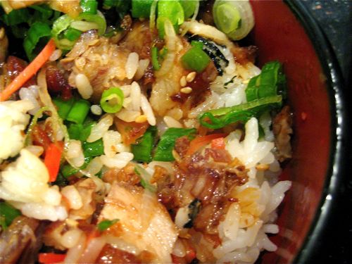 shredded pork bowl of deliciousness