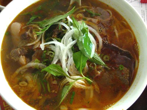 bun bo hue - savory, spicy, meaty and perfect.